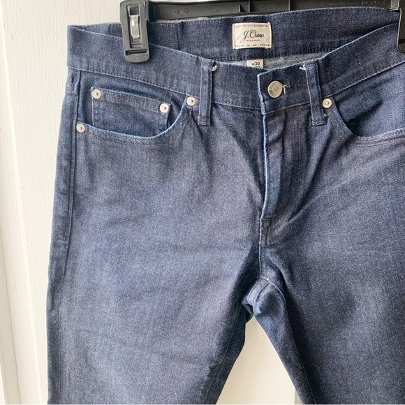 J. Crew Men's 484 Slim Fit Narrow Leg Jeans Dark Wash Sz 30 - Picture 7 of 12